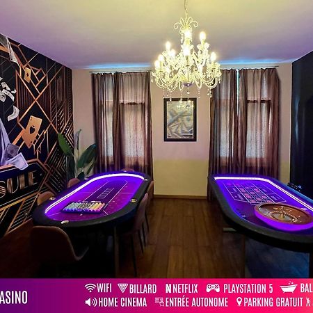 Apartmán Capsule Casino - Jacuzzi - Billard - Netflix - Console & Jeux Mons Exteriér fotografie