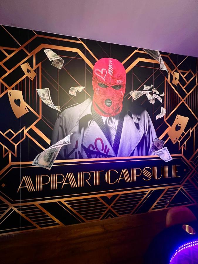Apartmán Capsule Casino - Jacuzzi - Billard - Netflix - Console & Jeux Mons Exteriér fotografie
